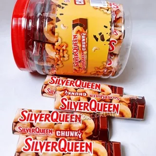 Coklat Silverqueen Chunkybar mini 33gr toples