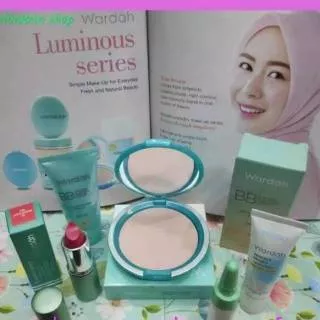 Paket wardah kosmetik original 5 produk / paket seserahan wardah set makeup