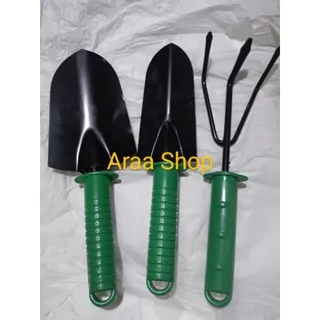 Sekop Taman Set 3pcs OWN / Sekop Mini Tanaman Bunga + Garpu Taman Bunga / Garden Kombination Tool