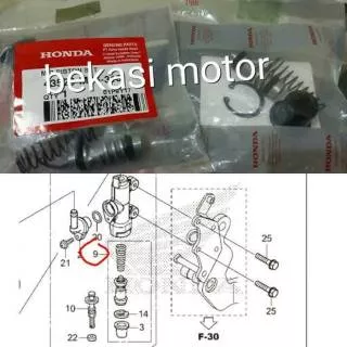 Sil seal master rem belakang honda sonic 150 GTR cb 150R cbr supra 125 blade cs1 original