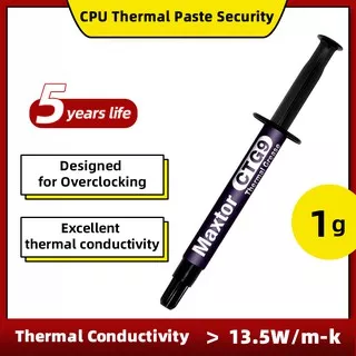 MaxTor CTG9 Cooling Paste Thermal 1 Gram Thermal Compound Thermal Paste 1g Thermal Paste 1gram