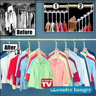 Wonder Hanger Warna (1 Pack Isi 8 Pcs)