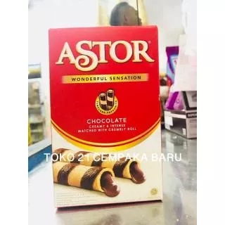 Astor Chocolate Wafer Stick 40g | Rol Roll Coklat Cokelat Astor 40 gr