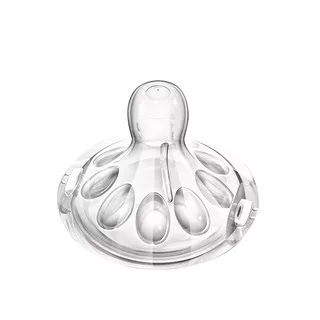 Avent Natural Newborn Flow Teat 0m isi 2 Dot Susu Bayi Empeng Anak Nipple Avent Newborn