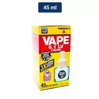 Vape Pembasmi Nyamuk Ultra Elektrik Liquid Set 45 malam 45 mL