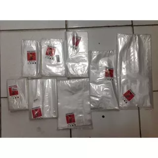 Plastik PP Wayang 50 x 75 - Plastik Bening - Plastik Laundry -Plastik Lembaran - Bag