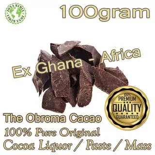 Cocoa Liquor Raw Obroma Pasta Cacao Paste Cacao Mass Cocoa 100gram