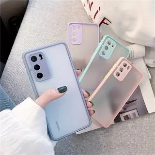 Case for OPPO A54 A16 A74 Hard Case Desain Kamera Untuk Camera Protection Case For oppo A52/A92 F9Pro Hard + Soft Cover Matte Phone Case  Oppo  A15 A53 2020 A92S A52/A92/A72 A5 2020 A9 2020 case for a93 a12e oppo a12 oppo a33 a72 cover casing