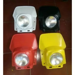 headlamp lampu depan trail vintage trail jadul trail klasik model elba all bike Motor Custom