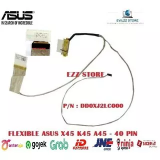 CABLE KABEL FLEXIBLE ASUS X45 X45A X45C X45U X45V X45VD X45VM K45 K45D K45V K45VD DD0XJ2LC000 40 PIN