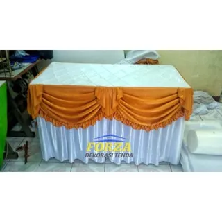 Cover Meja Prasmanan / Taplak Meja Prasmanan 120x60x75 - Forza Dekorasi Tenda