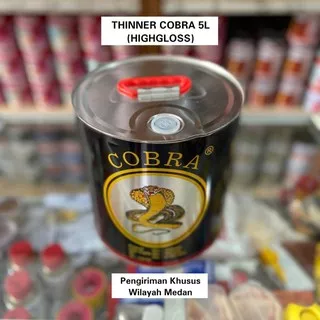 THINNER COBRA 5 LITER / PENGENCER CAT / THINNER HIGH GLOSS