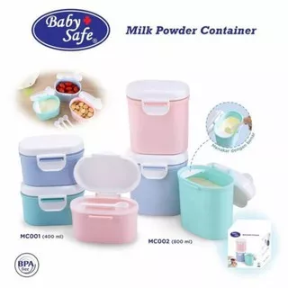 Baby safe milk compartmen 400ml dan 800ml / countainer susu Baby Safe / mc001 mc002