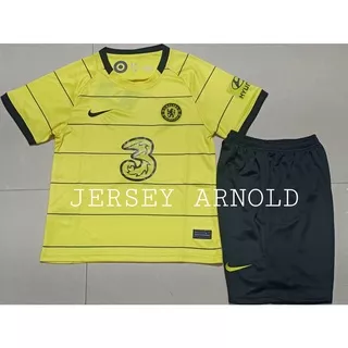 JERSEY CHELSEA AWAY KIDS MUSIM 21 22 2021 2022 GO GRADE ORI THAILAND AAA JERSEY KAOS BOLA