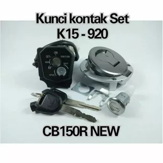 KUNCI KONTAK SET TUTUP TANGKI CB150R NEW KUALITAS ORIGINAL K15 920