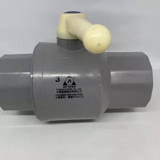 Ballvalve Ball valve Stop kran JIA RONG PVC 3 dim inch  JIARONG