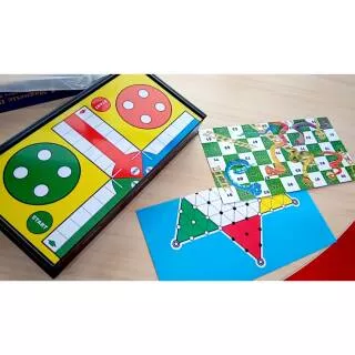 3in1 magnetic board ludo snake & ladders chinese checkers