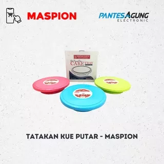 CAKE TRAY ROTARI / TATAKAN KUE PUTAR MASPION/ MEJA PUTAR KUE