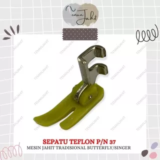 Sepatu Teflon Kuning Butterfly 37 - Sepatu Mesin Jahit Tradisional