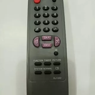 Remote Remot Rimot TV Televisi Tabung Sharp Abu