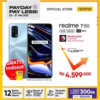 REALME 7 Pro 8/128GB Snapdragon 720G NFC Ready
