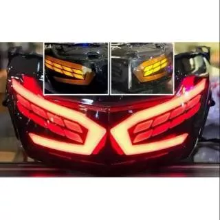 Lampu Stop LED 3 IN 1 Running Yamaha Nmax  - Stop Lamp Led Sein Running Nmax