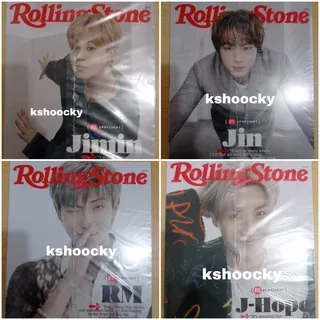 ROLLING STONE BTS ORIGINAL USA EDITION OFFICIAL JIN, JIMIN, RM, JHOPE