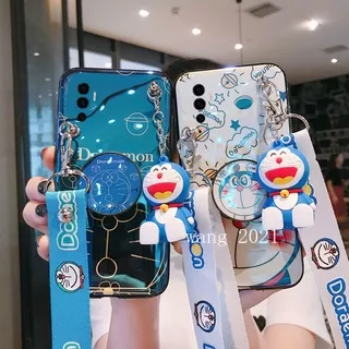 Soft Case Hp Gambar Doraemon Untuk Vivo V23E / Y76 / Y15S / Y15A / Y33S / Y21S / Y21 / 2021

