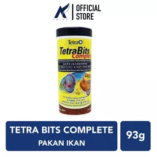 TETRA BITS COMPLETE Pakan-Makanan-Pelet-Pellet Ikan Hias Tropis-Neon-Koki-Manfish-Discus-Diskus Tetrabits-Tetrabit-Bit 93 g-gr-gram