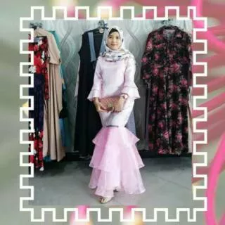 Ethnickidswear Gamis Duyung Gamis Mermaid Dress Baju Pesta Gamis Pesta Baju Lebaran Gamis Kondangan