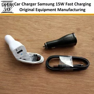 Car Charger Samsung Fast Charging 15W Original Note 4, S6, S7 Saver | Casan Mobil Micro USB SEIN