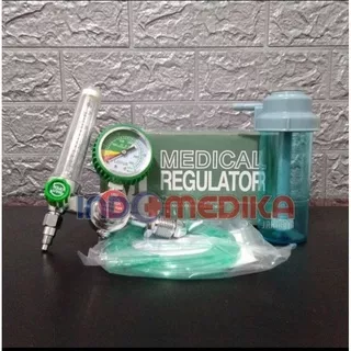Regulator Oksigen Lotus  - Regulator tabung oksigen - Regulator Oxygen lotus