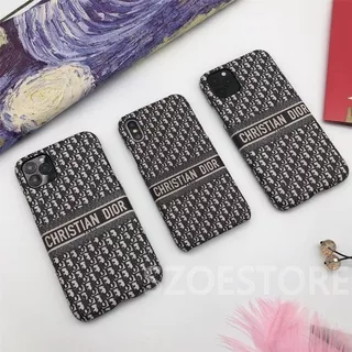 Fashion Dior Monogram Hard Phone Case Cover For iPhone 11 Pro Max X XS XR XSMax 8 7 6 6s Plus SE 2020