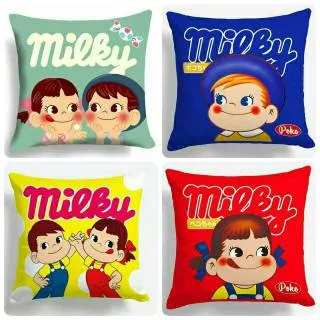 Bantal sofa milky peko peko chan lucu