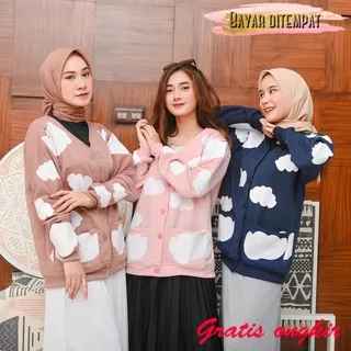 Cloud Outher l Fashion Sweater Terbaru jaket sweater cewek cowok bandung anime distro