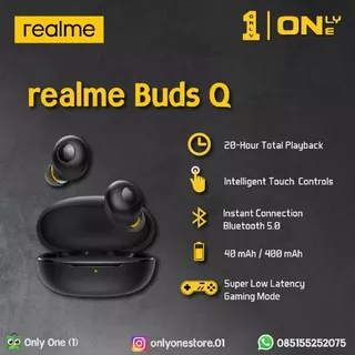 Realme Buds Q [20-hour Total Playback, Bluetooth 5.0, Super Low Latency]