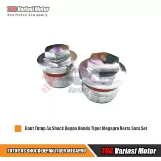 Tutup Shock Depan Tiger Megapro Verza Baut Tutup As Shock Depan Honda Tiger Megapro Verza TRG Satu Set Kanan Dan Kiri