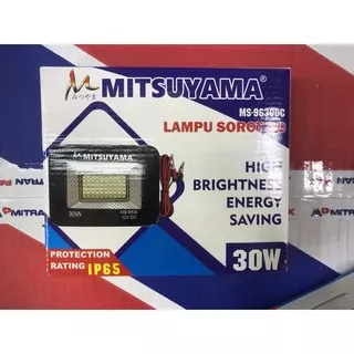 lampu sorot tembak 30watt mitsuyama lampu sorot aki led 12v DC