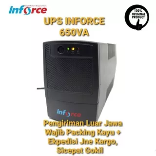 UPS Inforce 600VA / UPS 600VA Dilengkapi AVR IF 600 VA, UPS 650VA INFORCE DILENGKAPI AVR IF650