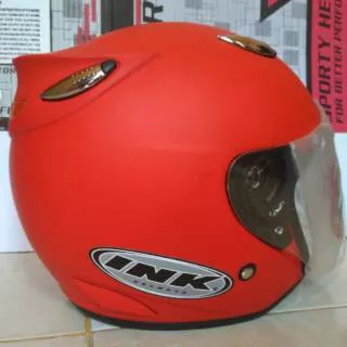 Helm Best1 Centro , free Stiker INK Merah dop