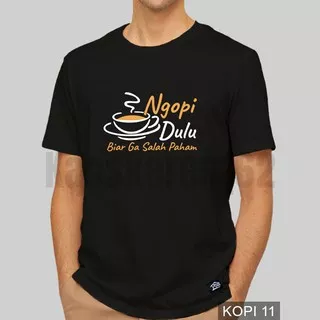 Kaos Kopi Kaos Distro Kopi Kaos Penikmat Kopi Kaos Baju Tukang Ngopi Cotton Combed 30s