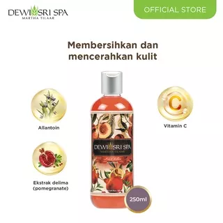Dewi Sri Spa Peach Delima Body Wash 250 ml