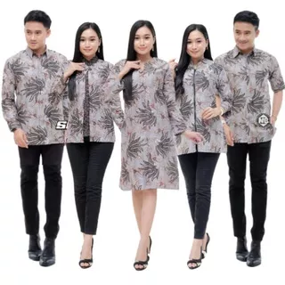 Size M L XL XXL XXXL Batik Couple Bambu Motif Kobes Abu Atasan Batik Wanita Tunic Blouse Resleting Depan Blouse Bolero Atasan Batik Pria Kemeja Pria Lengan Panjang Kemeja Pria Lengan Pendek Seragam Batik Seragam Kerja Sarimbit Batik