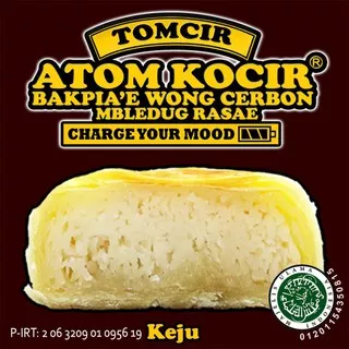 Tomcir Atom Kocir Keju Bakpia Cirebon 1 pack isi 5