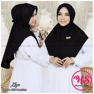 Hasanah hijab jilbab bergo instan bahan jersey airis stella wanita muslimah syari