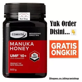 Comvita Manuka Honey UMF 10+ 500 gr Madu Manuka 10 Plus Original New Zealand Komvita 500gr