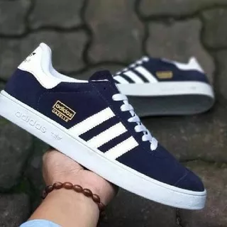 xvd-487 Sepatu Adidas Gazelle Black White Hitam Putih Sekolah Kerja Kuliah Kado Hadiah Pria Termurah