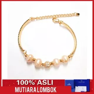 perhiasan gelang mutiara lombok asli gelang mutiara gelang mutiara air tawar jewellery pearl