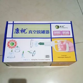 S8S Kangzhu Vacuum Cupping Alat Bekam Kesehatan Kop Angin Tubuh KZ 12