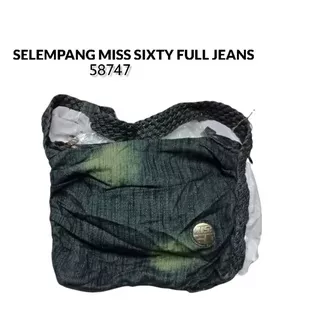 TAS MISS SIXTY JEANS BESAR  TAS MISS SIXTY 58747 FULL JENAS